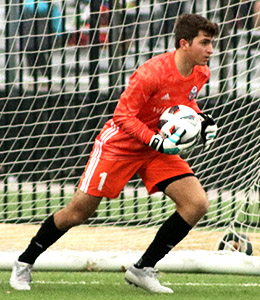 Winstars goalkeeper in game action